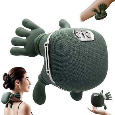 Manual Deep Tissue Shoulder, Neck & Back Massager with Slimming Belt
