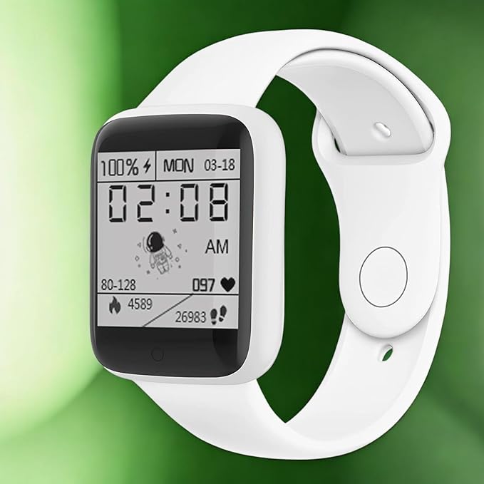 Stybits Smart Fitness Watch – Step Counter, Activity & Heart Rate Tracker