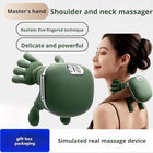 Manual Deep Tissue Shoulder, Neck & Back Massager with Slimming Belt
