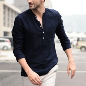 Men's Plaid Short Sleeve Turn-Down Collar Shirt β Slim Fit Summer Shirt