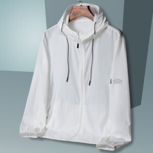 Men's Summer Ice Silk Sun Protection Jacket β Lightweight Clothing